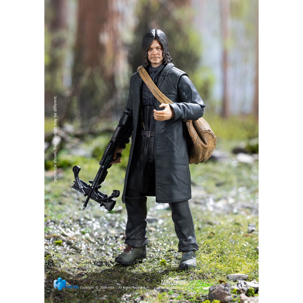 The Walking Dead Daryl Dixon Exquisite Exquisite Mini Series 1:18 Scale Action Figure - Image 8