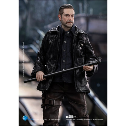 The Walking Dead: Dead City Negan Exquisite Super Series 1:12 Scale Action Figure - Image 4