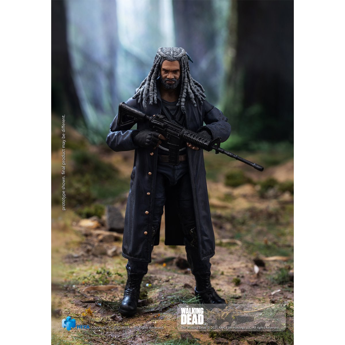 The Walking Dead Ezekiel Exquisite Mini Series 1:18 Scale Action Figure - Image 3