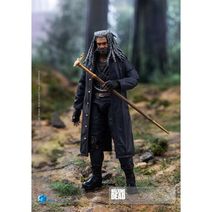The Walking Dead Ezekiel Exquisite Mini Series 1:18 Scale Action Figure - Image 4