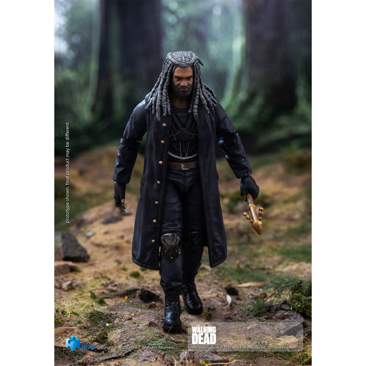 The Walking Dead Ezekiel Exquisite Mini Series 1:18 Scale Action Figure - Image 5