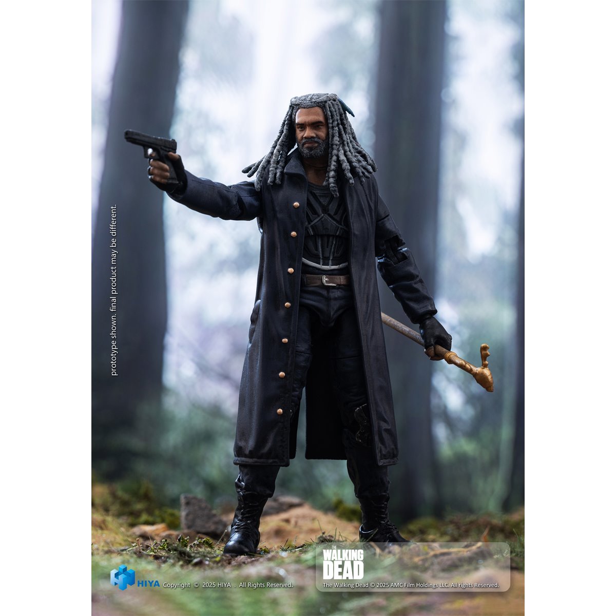 The Walking Dead Ezekiel Exquisite Mini Series 1:18 Scale Action Figure - Image 7