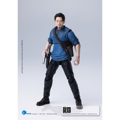The Walking Dead Glenn Exquisite Mini Series 1:18 Scale Action Figure - Image 4