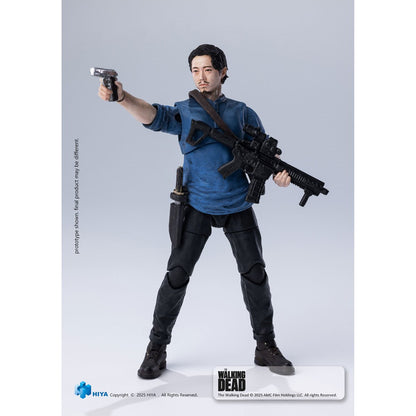The Walking Dead Glenn Exquisite Mini Series 1:18 Scale Action Figure - Image 5