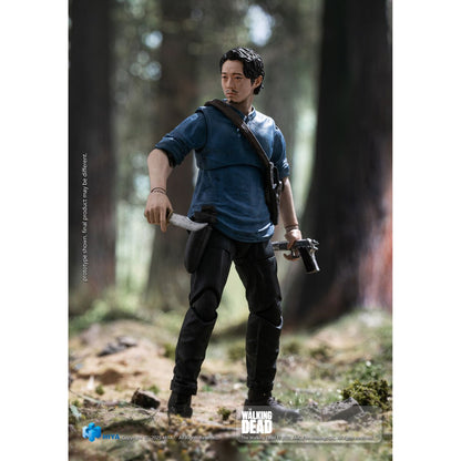 The Walking Dead Glenn Exquisite Mini Series 1:18 Scale Action Figure - Image 7