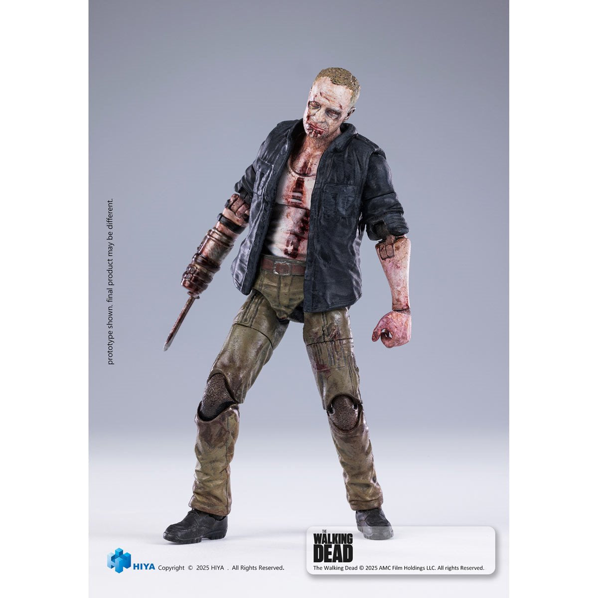 The Walking Dead Merle Walker Version Exquisite Mini Series 1:18 Scale Action Figure - Image 3
