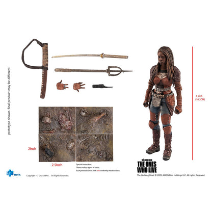 The Walking Dead: The Ones Who Live Michonne Exquisite Mini Series 1:18 Scale Action Figure - Image 2