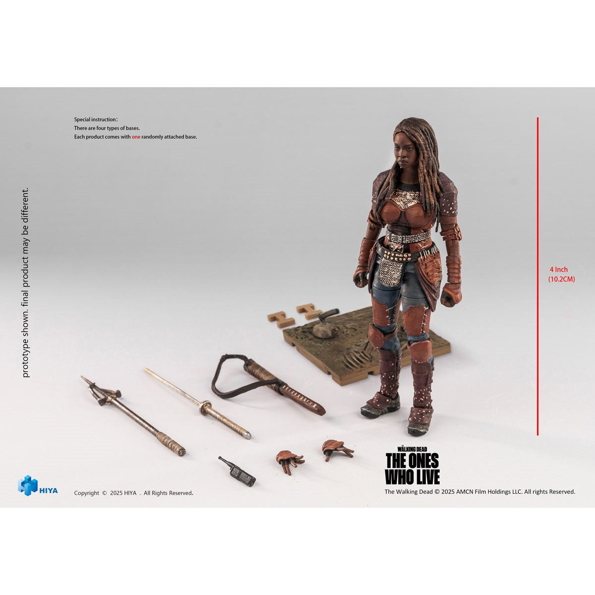 The Walking Dead: The Ones Who Live Michonne Exquisite Mini Series 1:18 Scale Action Figure - Image 3