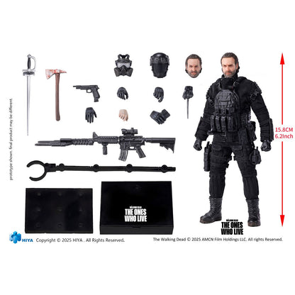 The Walking Dead: The Ones Who Live Rick Grimes Exquisite Super Series 1:12 Scale Action Figure - Image 2