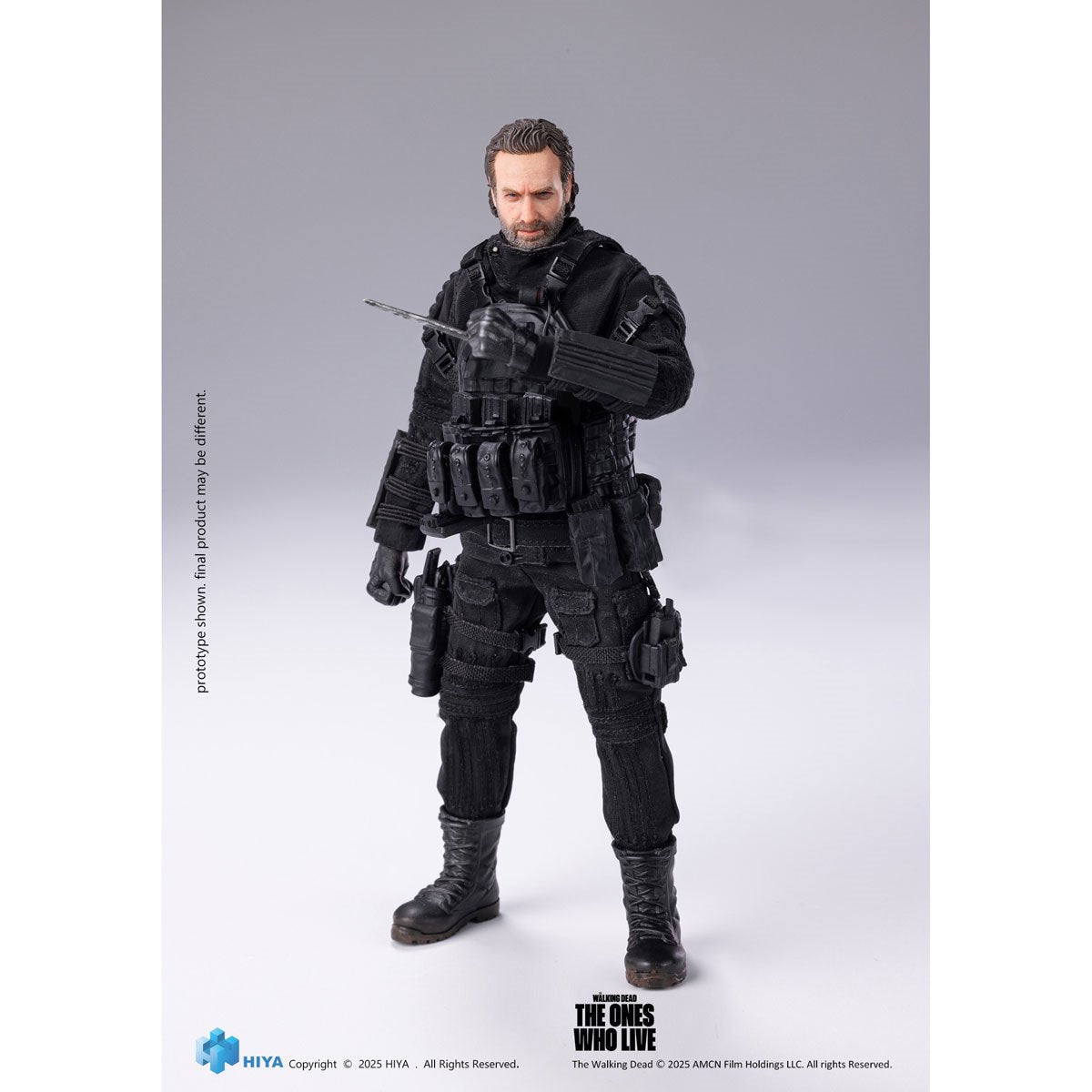 The Walking Dead: The Ones Who Live Rick Grimes Exquisite Super Series 1:12 Scale Action Figure - Image 5