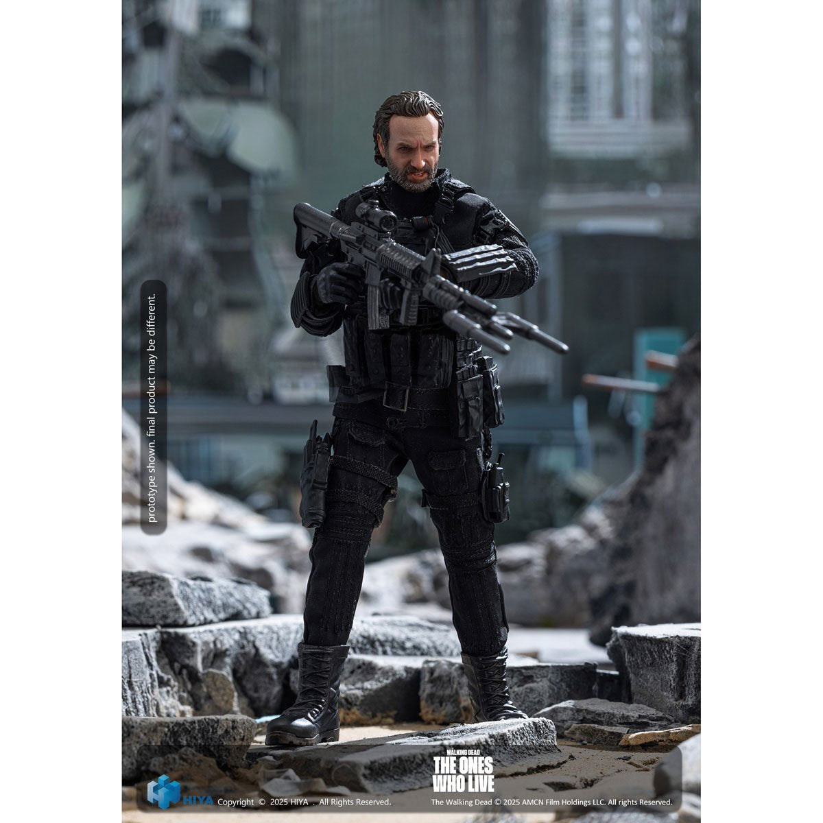 The Walking Dead: The Ones Who Live Rick Grimes Exquisite Super Series 1:12 Scale Action Figure - Image 8