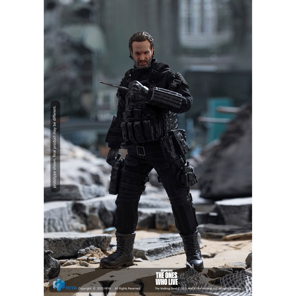 The Walking Dead: The Ones Who Live Rick Grimes Exquisite Super Series 1:12 Scale Action Figure - Image 10