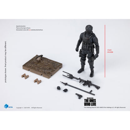 The Walking Dead The Ones Who Lived CRM Soldier Exquisite Mini Series 1:18 Scale Action Figure - Image 2