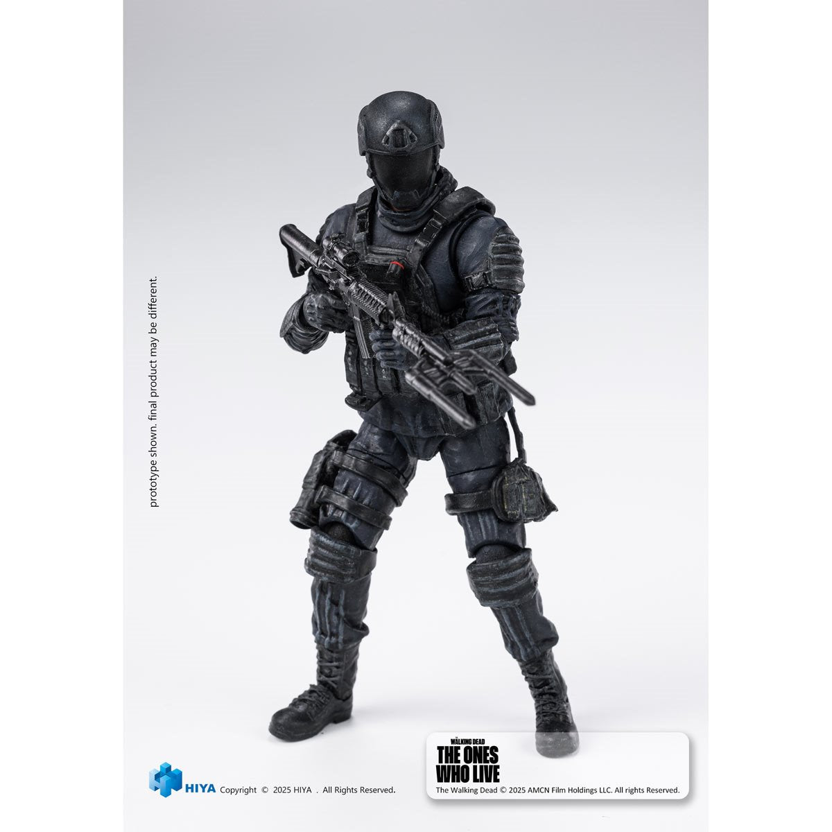 The Walking Dead The Ones Who Lived CRM Soldier Exquisite Mini Series 1:18 Scale Action Figure - Image 3