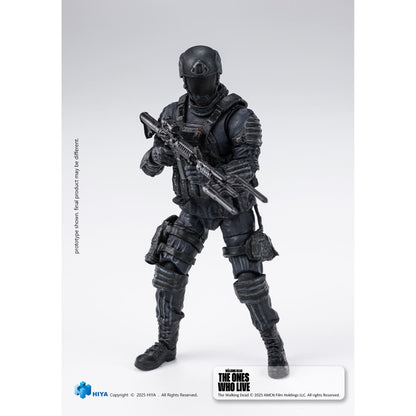 The Walking Dead The Ones Who Lived CRM Soldier Exquisite Mini Series 1:18 Scale Action Figure - Image 3