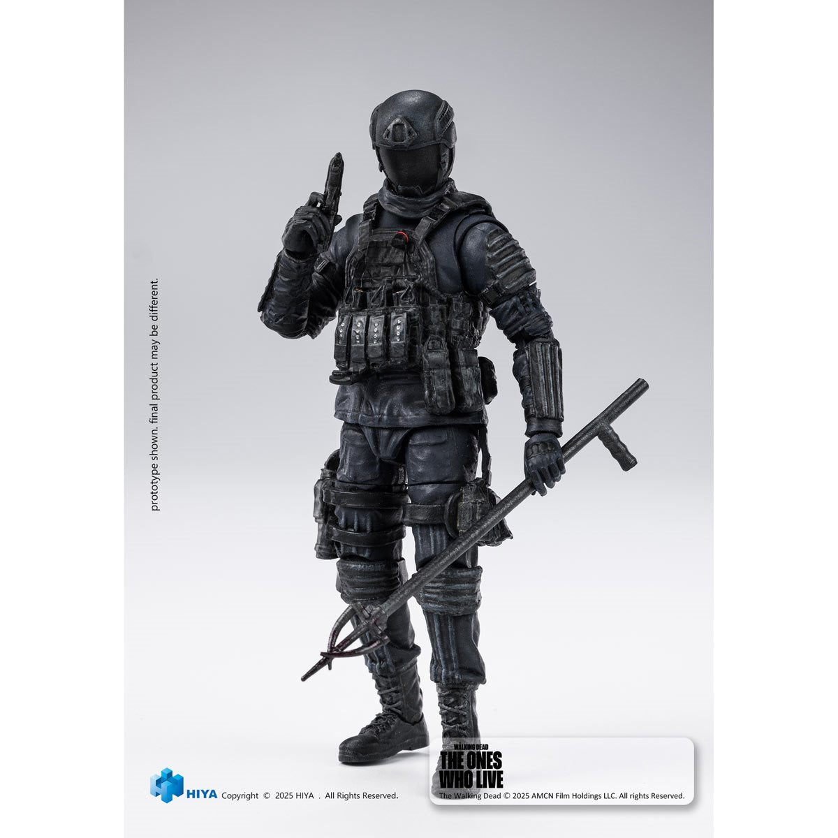 The Walking Dead The Ones Who Lived CRM Soldier Exquisite Mini Series 1:18 Scale Action Figure - Image 5