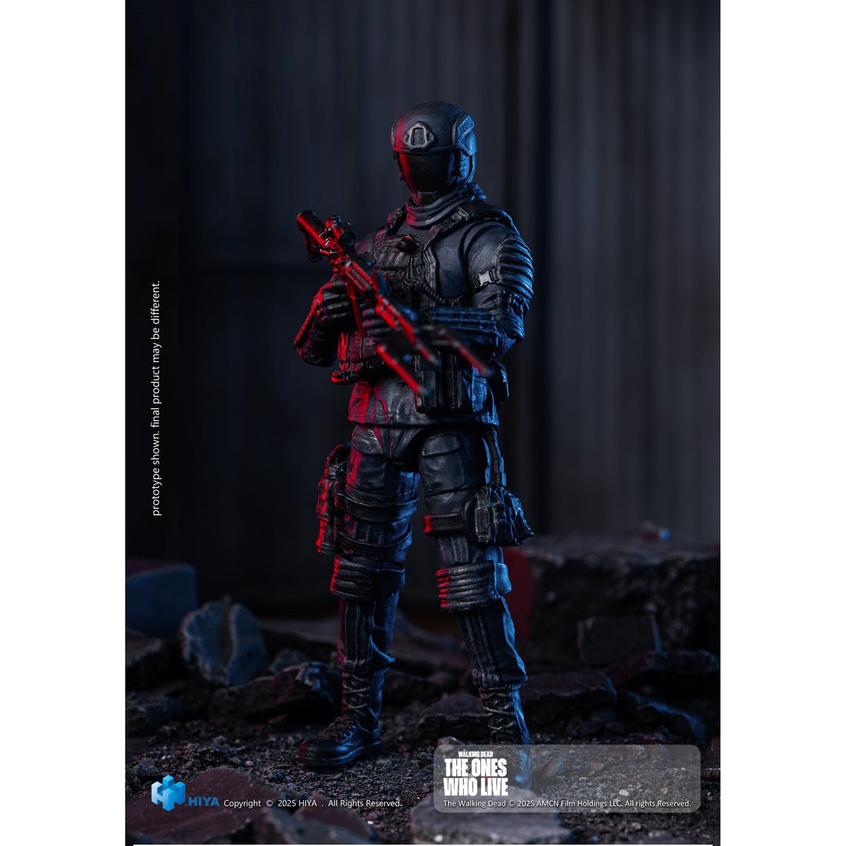 The Walking Dead The Ones Who Lived CRM Soldier Exquisite Mini Series 1:18 Scale Action Figure - Image 8
