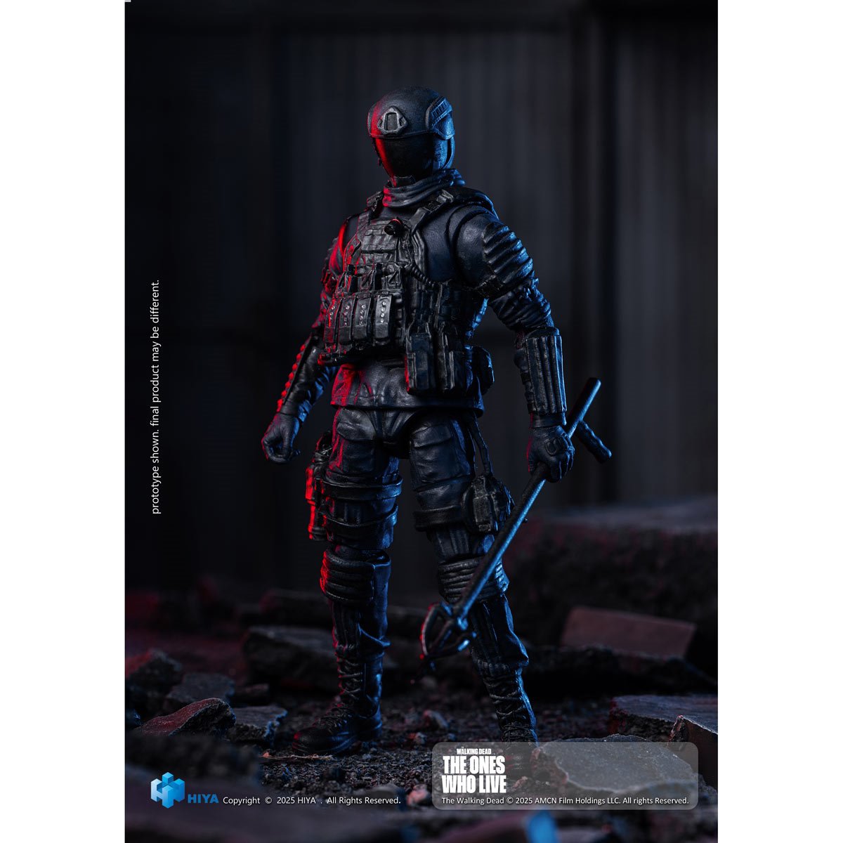 The Walking Dead The Ones Who Lived CRM Soldier Exquisite Mini Series 1:18 Scale Action Figure - Image 10