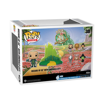 The Wizard of Oz 85th Anniversary Wizard of Oz with Emerald City Funko Pop! Town #38 - Image 3