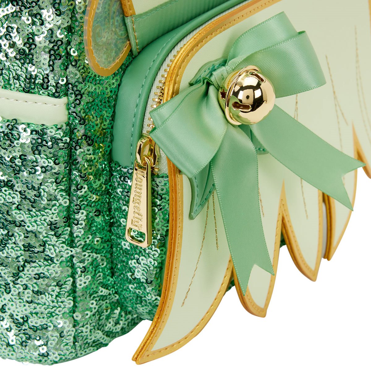 Tinker Bell Holiday Sequin Cosplay Mini-Backpack - Image 4