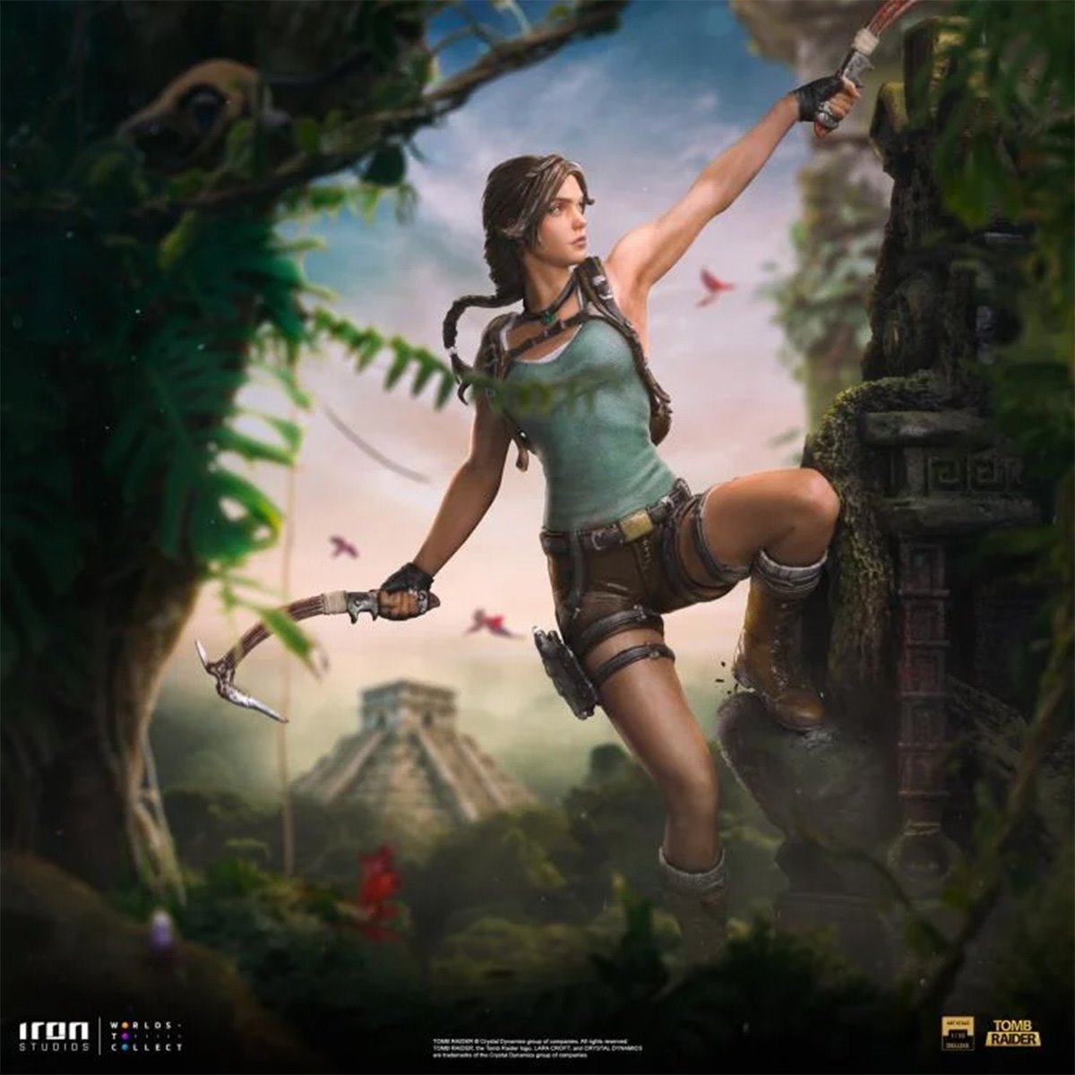 Tomb Raider Lara Croft 1:10 Deluxe Art Scale Limited Edition Statue - Image 9