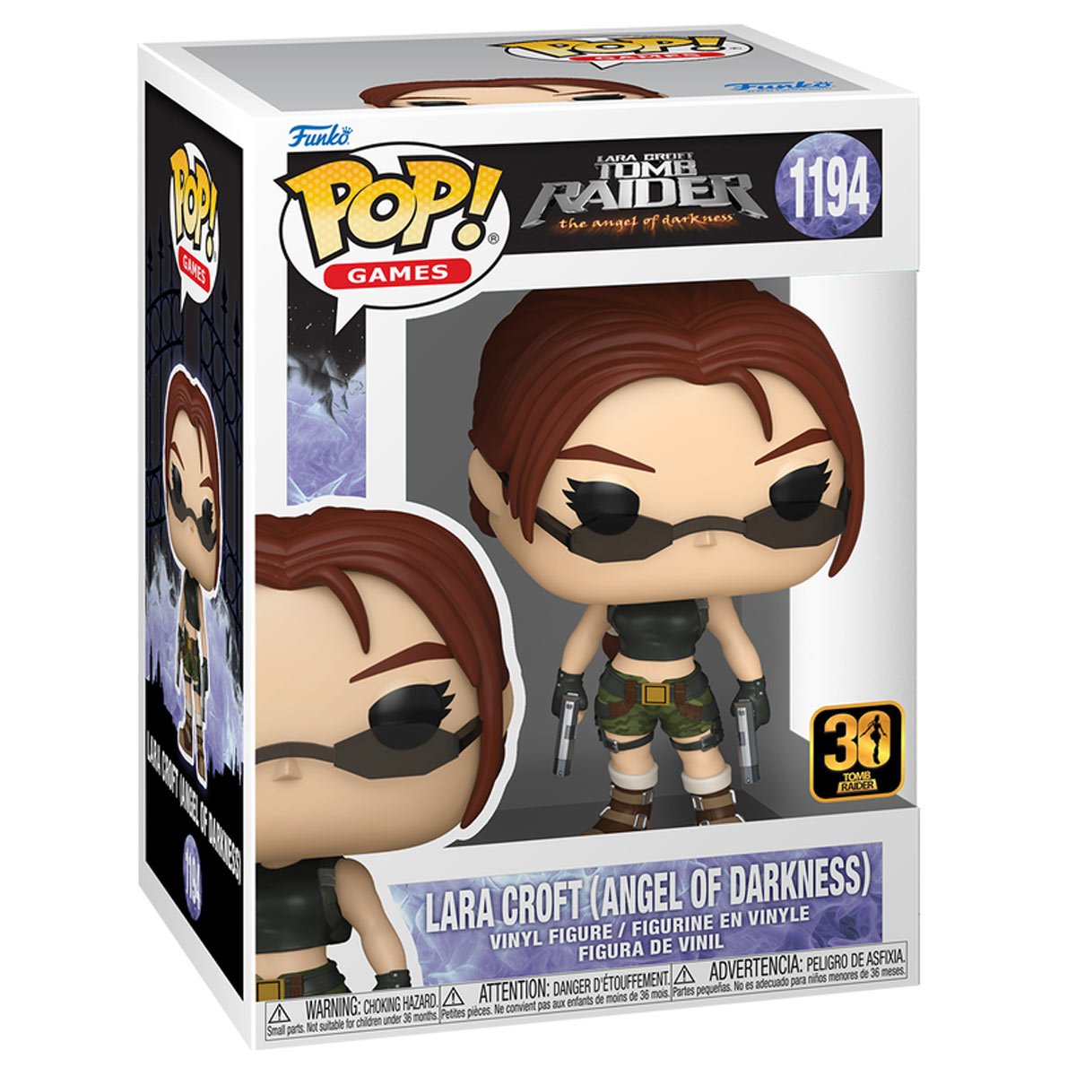 Tomb Raider: The Angel of Darkness Lara Croft (Angel of Darkness) Funko Pop! Vinyl Figure #1194 - Image 2