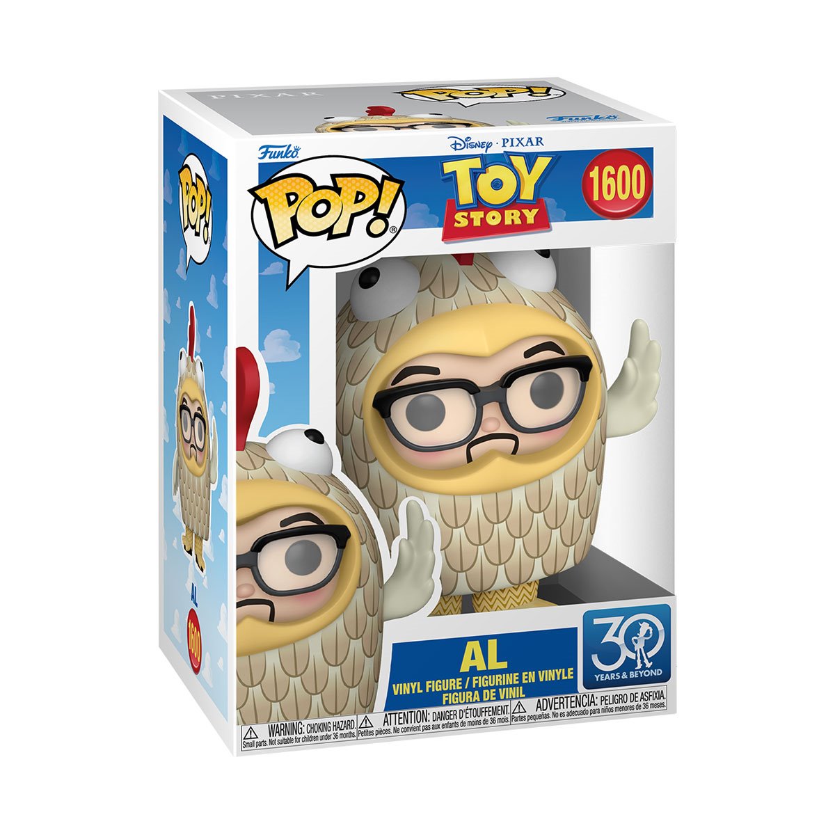 Toy Story 30th Anniversary Al Funko Pop! Vinyl Figure #1600