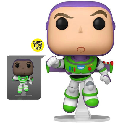 Toy Story Buzz Lightyear Glow-in-the-Dark Funko Pop! Vinyl Figure #1726 - AE Exclusive - Image 2
