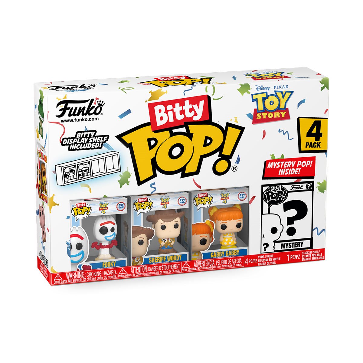 Toy Story Forky Funko Bitty Pop! Mini-Figure 4-Pack - Image 2
