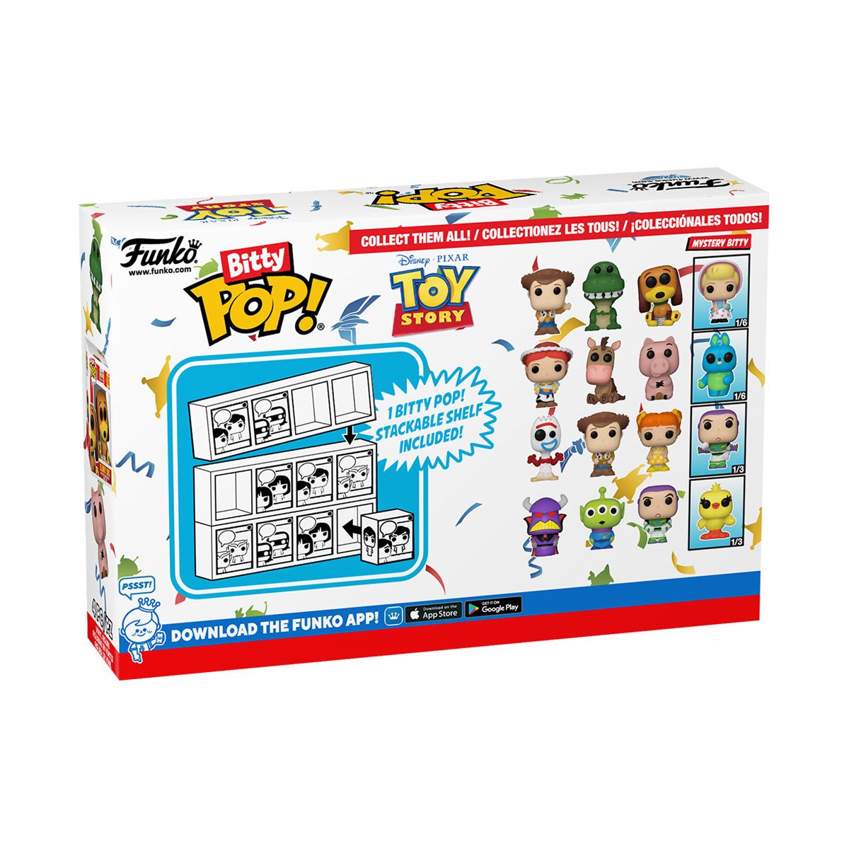 Toy Story Forky Funko Bitty Pop! Mini-Figure 4-Pack - Image 3