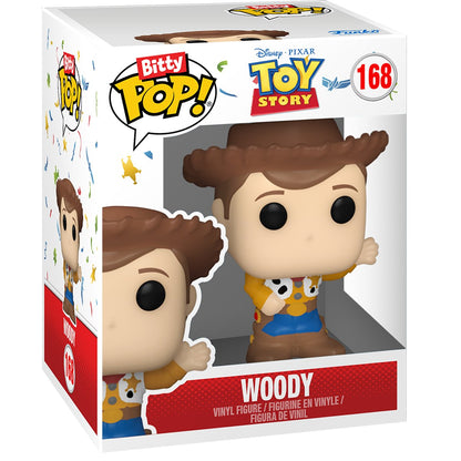 Toy Story Woody and Buzz Lightyear Funko Bitty Pop! Mini-Figure 2-Pack - Image 3