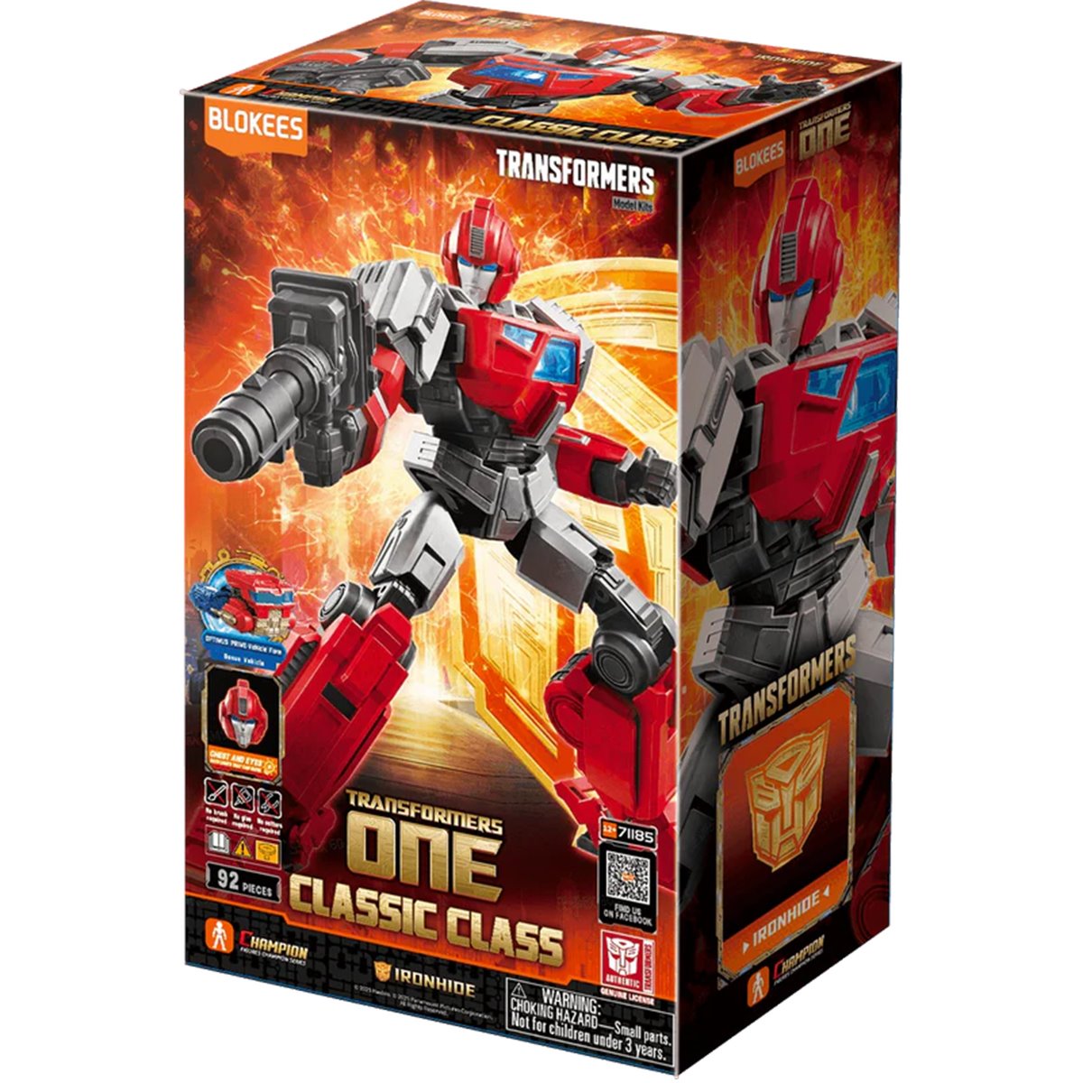 Transformers Classic Class Ironhide CC19 Blokees Model Kit - Image 7
