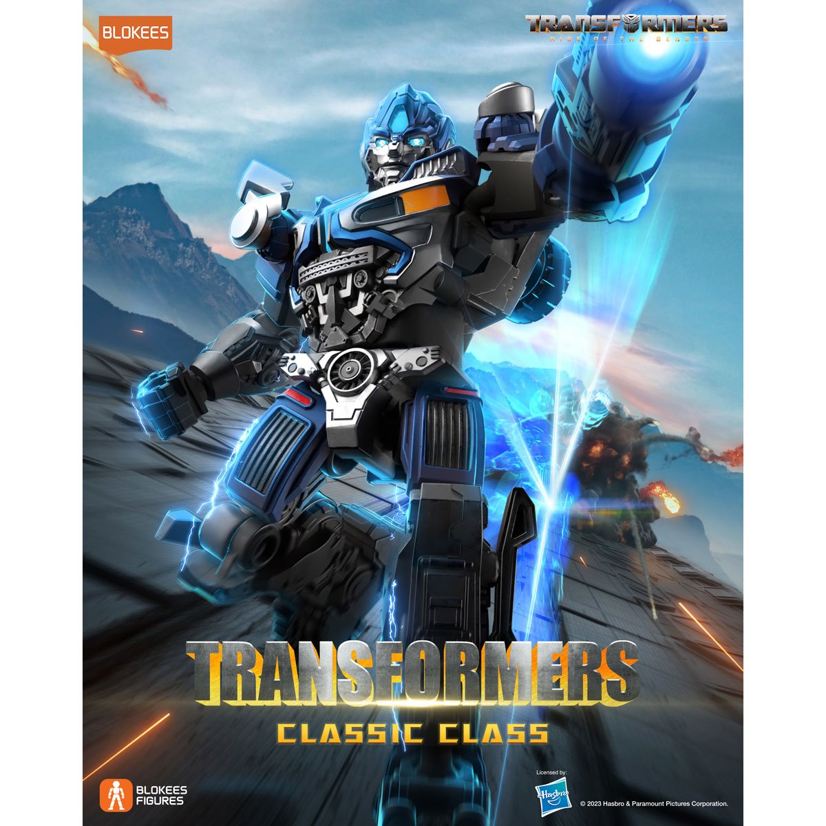 Transformers Classic Class Mirage Blokees Model Kit - Image 3