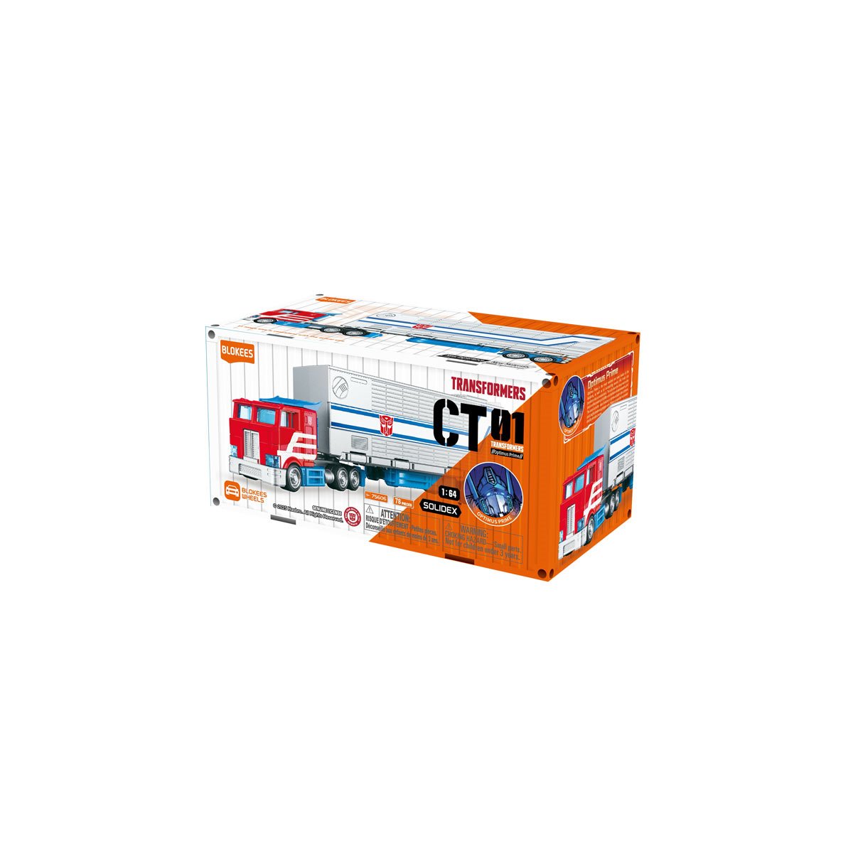 Transformers CT01 Optimus Prime Blokees Wheels Model Kit - Image 2