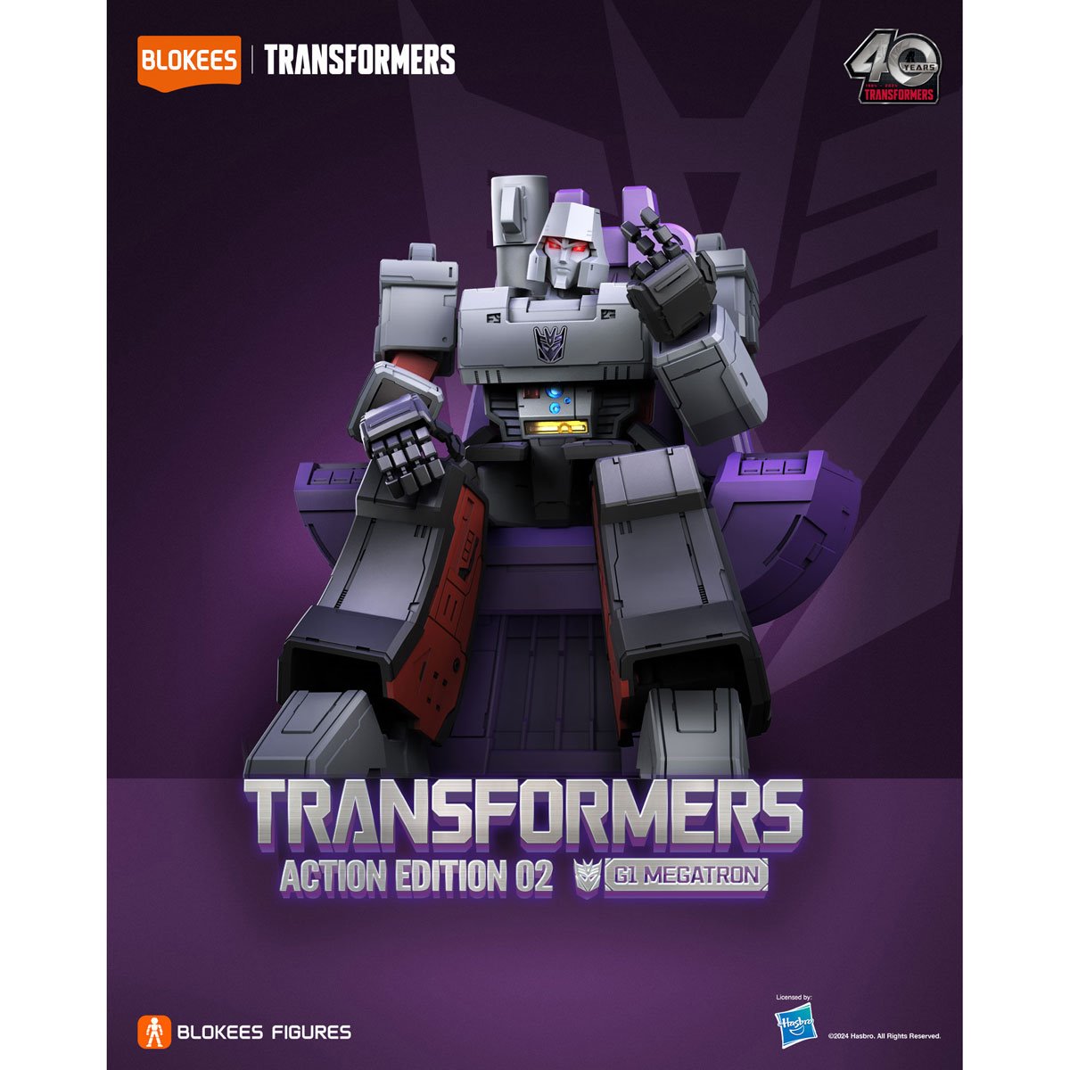 Transformers G1 Megatron Blokees Action Edition Model Kit - Image 5