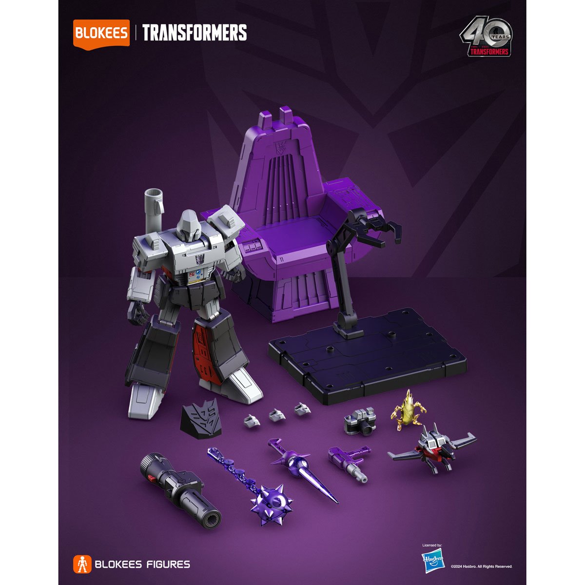 Transformers G1 Megatron Blokees Action Edition Model Kit - Image 7