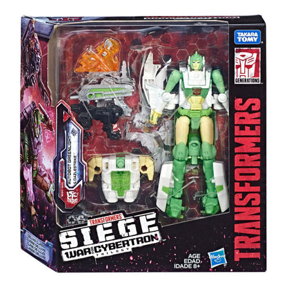 Transformers Generations War for Cybertron: Siege Deluxe Class WFC-S15 Autobot Greenlight with Dazzlestrike - Image 8