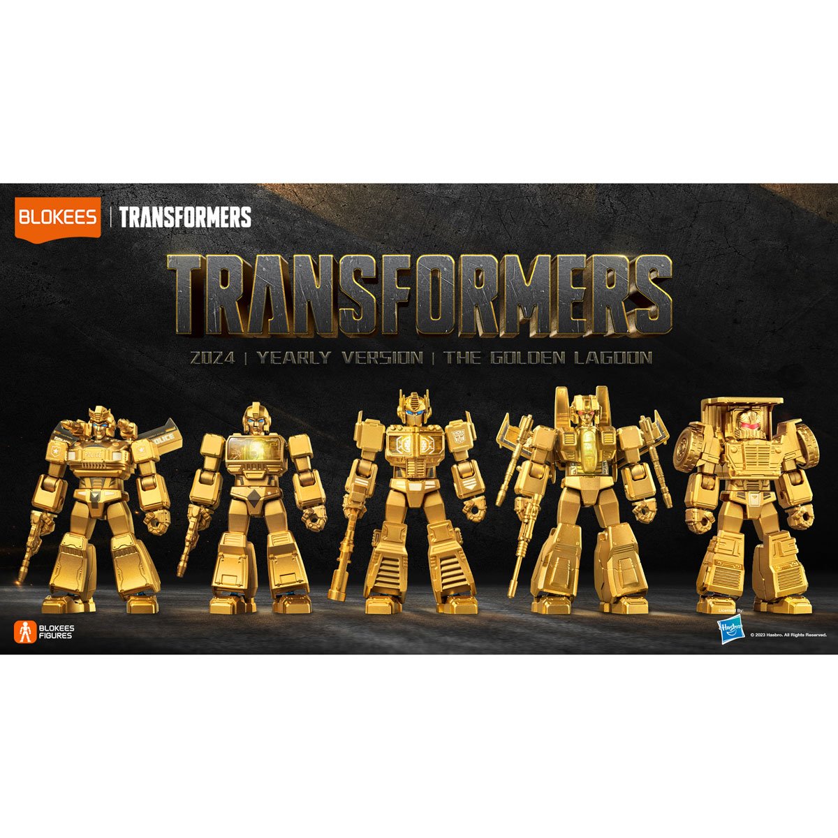 Transformers Gold Series Blokees Limited Edition Model Kit Box Set of 5 - Image 7