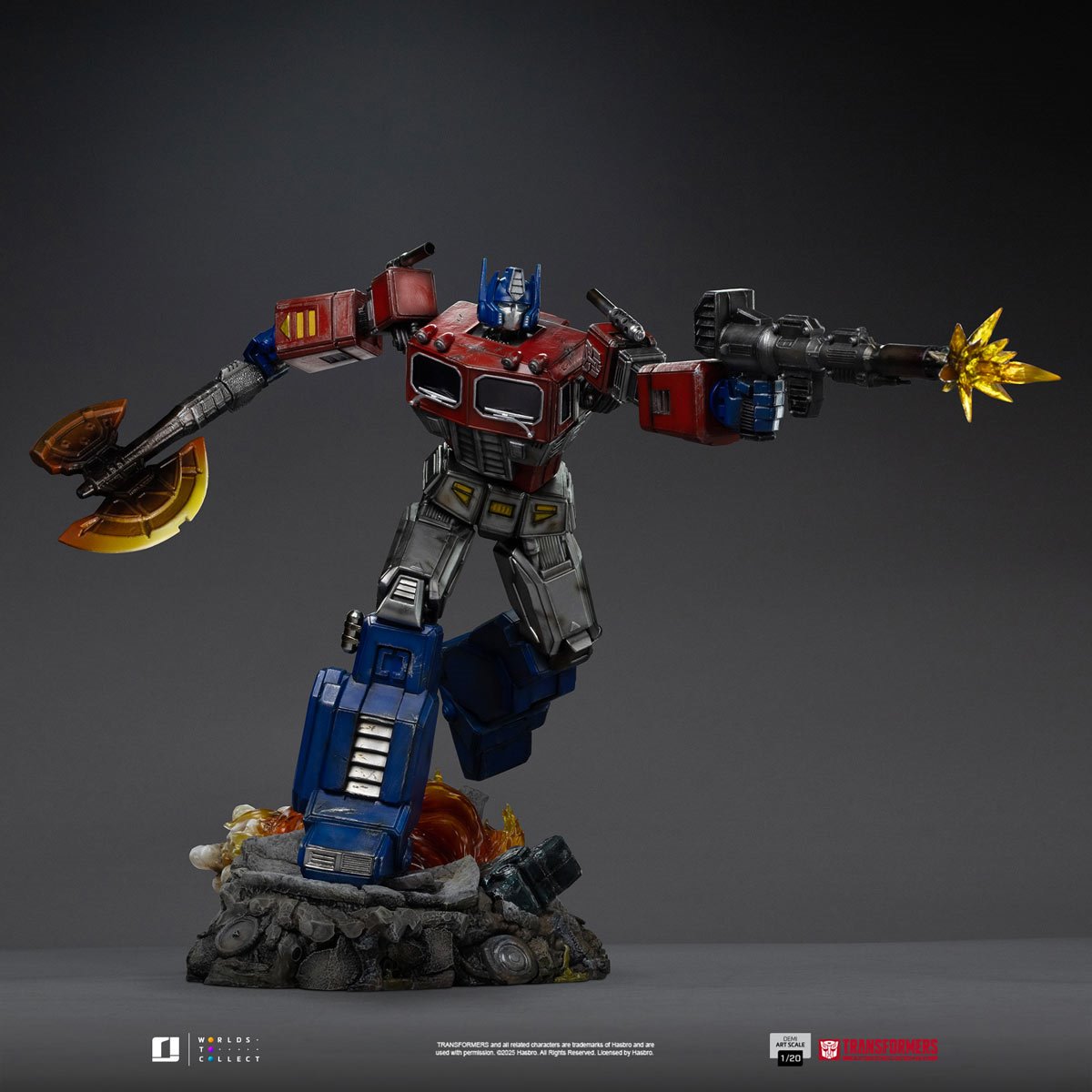 Transformers Optimus Prime 1:20 Demi Art Scale Limited Edition Statue - Image 3