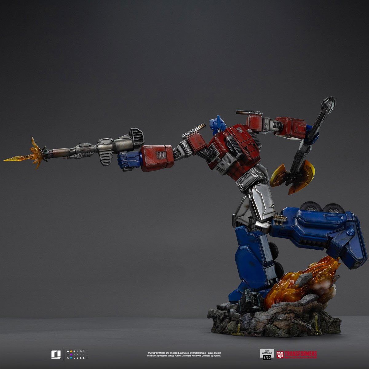 Transformers Optimus Prime 1:20 Demi Art Scale Limited Edition Statue - Image 4