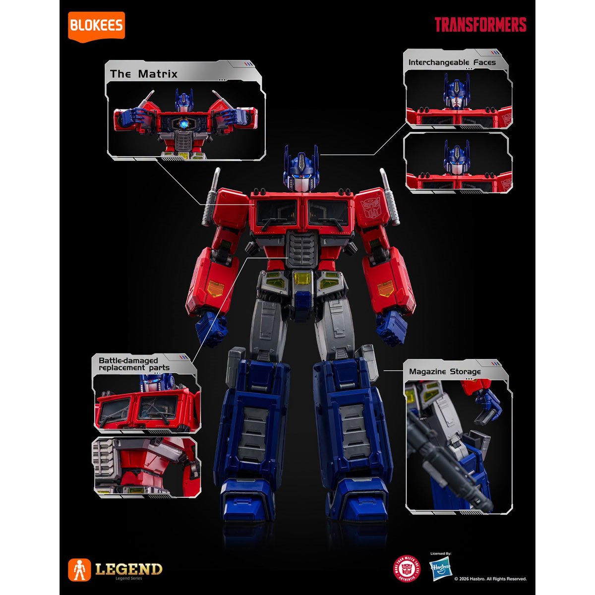 Transformers Optimus Prime Ver.EVO Action Edition 07 Model Kit - Image 9