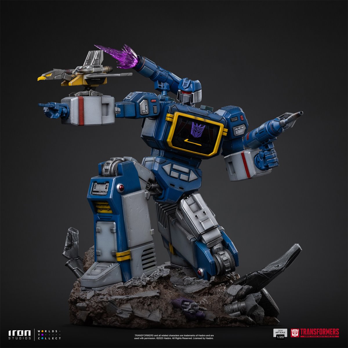 Transformers Soundwave Art Scale 1:10 Art Scale Limited Edition Statue - Image 9