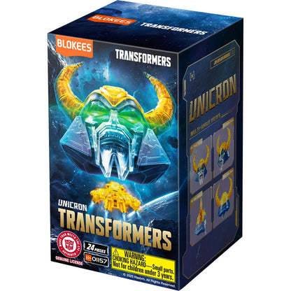 Transformers Unicron Transparent Version Blokees Model Kit - Image 5