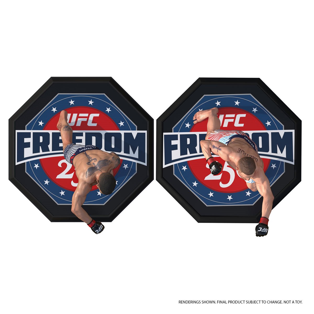 UFC SportsPicks Ilia Topuria vs Justin Gaethje Freedom 250 7-Inch Scale Posed Figure 2-Pack - Image 5