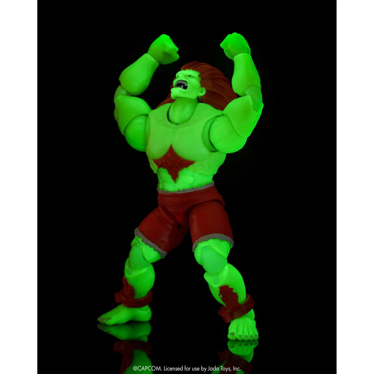 Ultra Street Fighter II Blanka Glow-in-the-Dark 6-Inch Scale Action Figure