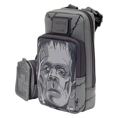 Universal Monsters Frankenstein Crossbody Bag with Coin Bag - Image 2