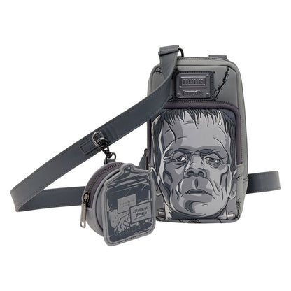Universal Monsters Frankenstein Crossbody Bag with Coin Bag - Image 4