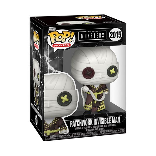 Universal Monsters Invisible Man Patchwork Funko Pop! Vinyl Figure (Restricted Item)