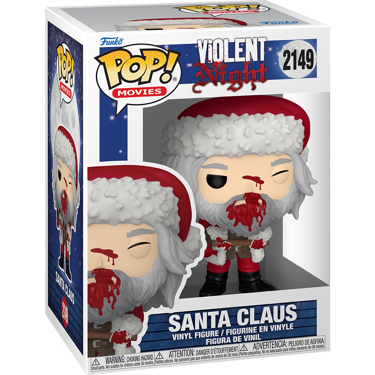 Violent Night Santa Claus Funko Pop! Vinyl Figure #2149 - Image 2