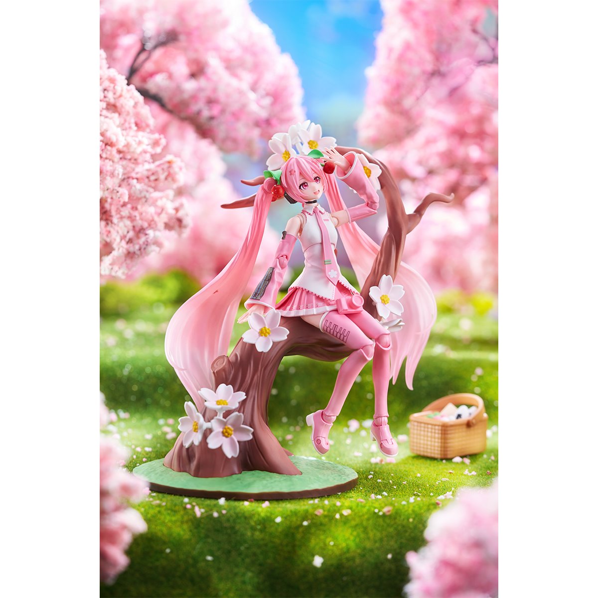 Vocaloid Sakura Miku Fantastics Series Model Kit - Image 2